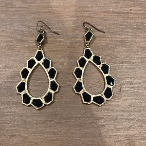 Black and Gold earrings!